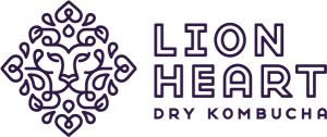 Lion Heart Kombucha logo.